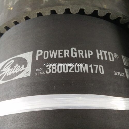 HTD POWER GRIP 20M 3800 170 Kauçuk Zaman Kayışı