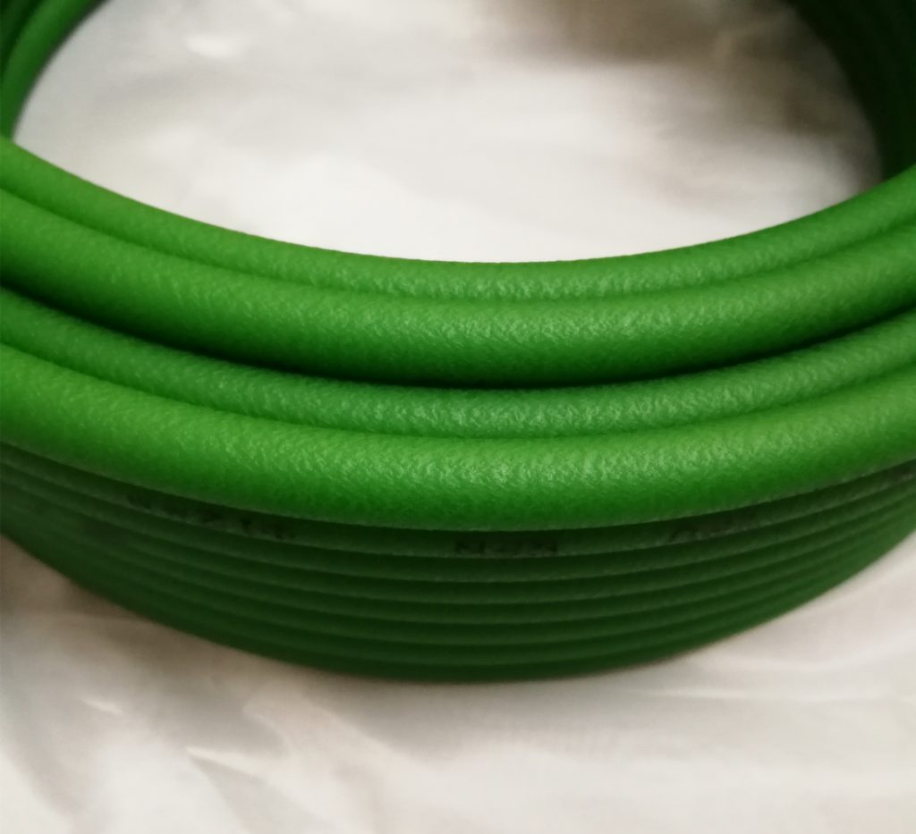 ipli kevlarlı round belt habasit ekstruded bodebelt lavaş taşıma kayışı